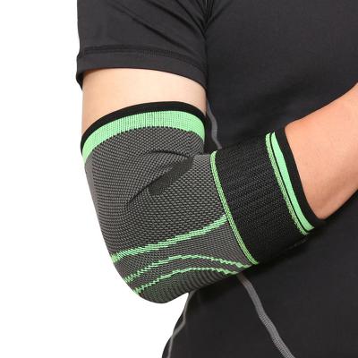 China Amazon Hot Selling Breathable Elbow Brace Compression Support Sleeve For Sports Elbow Brace Support With Adjustable Strap for sale