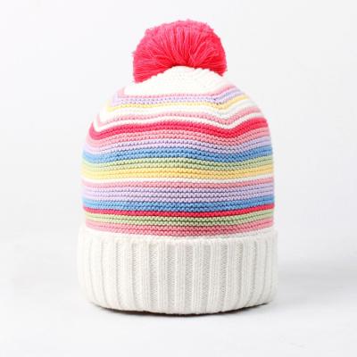 China JOINT Children Kids Love Novelty Knitted Beanie Hat Warm Winter Hat for sale