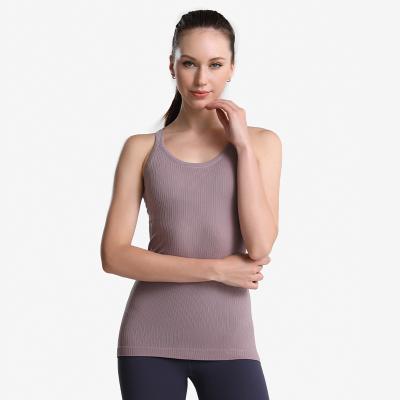 China Breathable Align Yoga Bra Shock Proof Gym Underwear Bare Running Back Wake Up Vest for sale