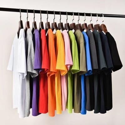 China Casual Collar 200g Cotton Anti-Shrink Color Custom T-Shirt LOGO for sale