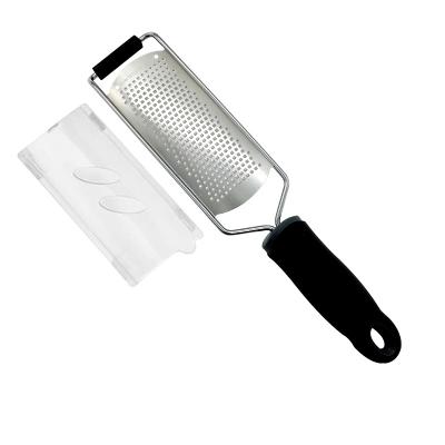 China Sustainable Kitchen Accessories Lemon Zester Stainless Steel Cheese Grater for sale