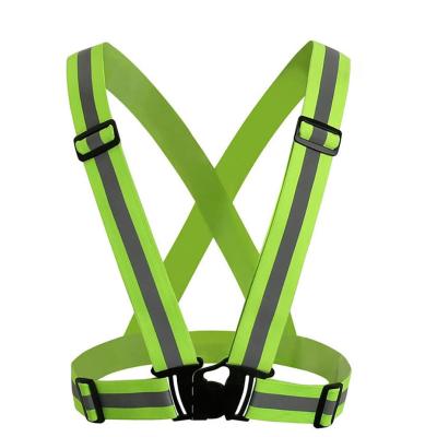 China Safety Adjustable High Visibility Water Proof Safety Vest Women Man Safety Reflective Gear Stripes for sale