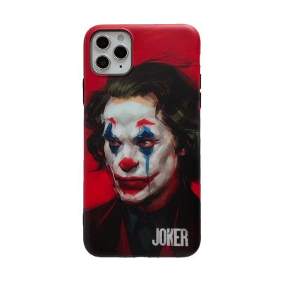 China Corner Four Protect Shockproof Joker Joaquin Phoenix Clown Soft Silicone Cover Funny Black iPhone 11 X XR XS 7 7Plus Max 8 8Plus Phone Case Funda For for sale