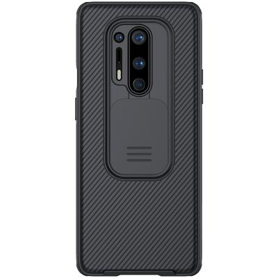 China Corner Four Protect Tpu PC Slide Cover Camera Lens Protector Hybrid Phone Bumper Case Wholesale Shockproof Nillkin Camshield Pro Case For OnePlus 8 pro for sale