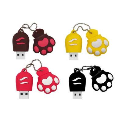 China Promotion\Business\Lovely Cat Claw Usb Flash 4GB 16GB 32GB 64GB School\Office Usb Flash Drive Memory Stick Pendrive Cartoon for sale