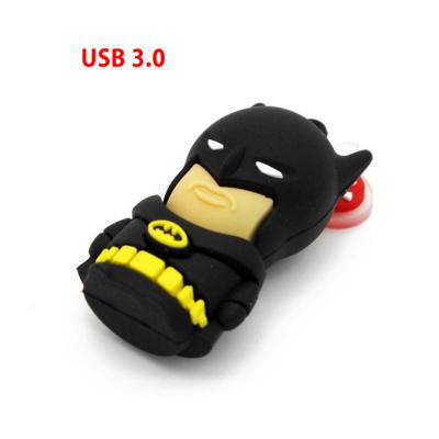 China 2020 Flash Pendrive 4GB 8GB 16GB 32GB 64GB 128GB Memory Stick U Disk Gift PVC USB 3.0 Batman USB Pen Drive Original Super Man for sale