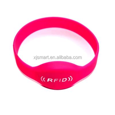 China Factory Direct ID RFID Watch Wristband For SPA, Silicone Smart Card With XWB-1001 Chip for sale