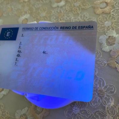 China PVC/PET/ABS UV Holographic ID Driver License Card for sale