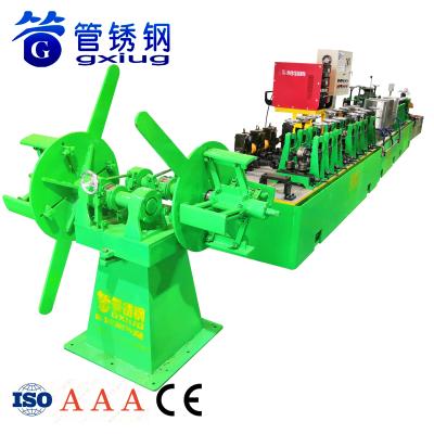 China Decorative Tube Wleding Stainless Steel Pipe Making Machine Tube Mill for sale