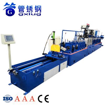 China Decorative Square Metal Tube Steel Pipe Making Machine Factory for sale