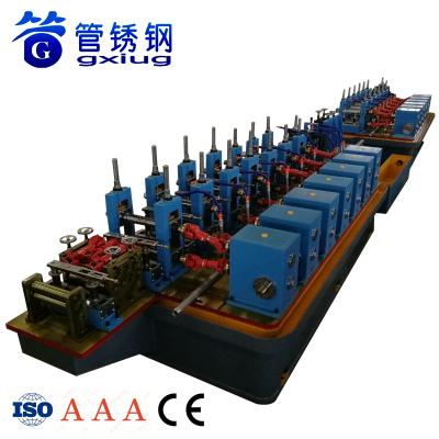 China Decorative Tube Carbon Steel Iron Pipe Welding Machine ERW High Frequency Tube Mill for sale