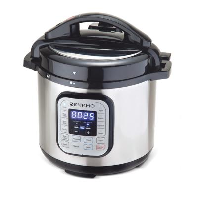 China Household Premium Electric Intelligent Digital 6L Pressure Cooker With Nonstick Coating Inner Pot for sale