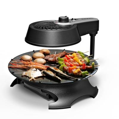 China Household Home Appliance Indoor Home Appliance BBQ Smokeless Electric Rotating Rotisseries Grill for sale