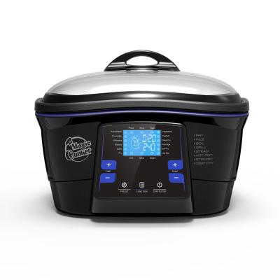 China Pizza Fry Boil / Bake / Grills / Roast / Steam / Sauté / Deep Fryer / Sous Vide Cooker Electric Multi Cooker Slow Cooker Can Steam Deep Fryer stir-fry grill for sale