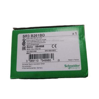 China Brand New Schneider SR3 Zelio Logic Controller, 26 I/O, 24VDC SR3B261BD Smart Relay SR3B261BD SR2USB01 SR2B201FU for sale