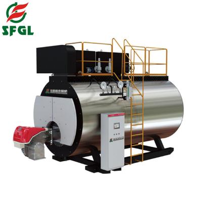 China WNSL 10t/h Horizontal Oil Gas Fired Steam Boiler for Papermaking, Heating, Schools, Mining, Farms for sale