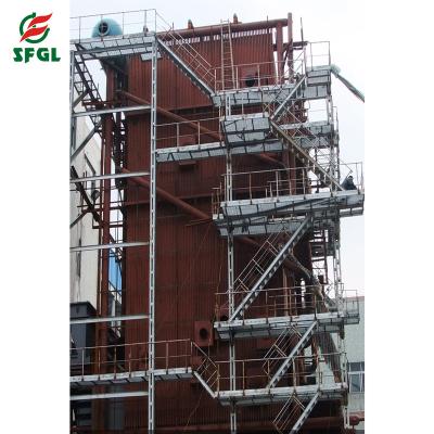 China High Effenciency SFG 65t/h Corner Tube Boiler For Textiles, Chemicals, Papermaking, Mining, Manufacturing for sale