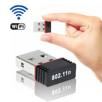 China 2021 Hot Selling Desktop Chipset RT7601 Mini 150Mbps 802.11n USB Wireless Adapter for sale