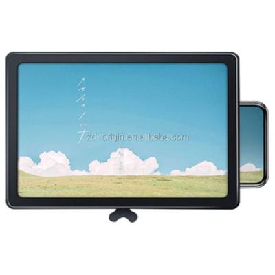 China ABS+Resin Lens F2 Smartphone Portable Mobile Phone 3d Enlarged Screen Mobile Phone Screen Visual Magnifier for sale