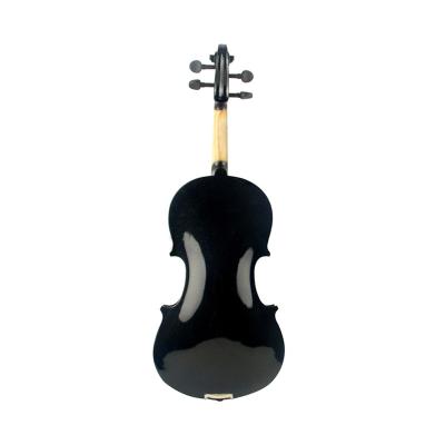 China High Quality Handmade Spruce Fir Wood Top Maple Grain Plywood Back Violin For Student for sale