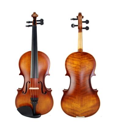 China Wholesale Price Vl-015D Hardwood Parts Triangle Plywood Foam Case Plywood Students Violin for sale