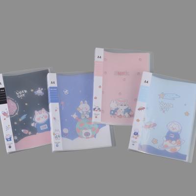 China Eco-friendly Customizable Customizable Folder PP Folder A4 Folders A4 Sheets Cute Material 40 PP Information Brochure for sale