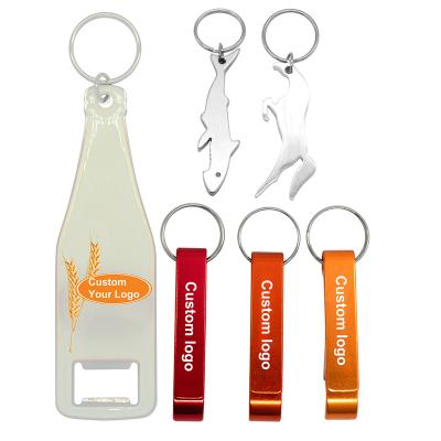 China Safety Personal Wholesale Price Can Beer Open Opener Bottle Opener Bottle Opener Key Chain Custom Made for sale