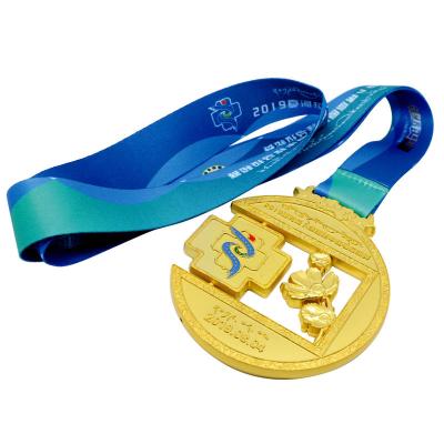 China High Quality Custom 3d Medal Sport Metal Medal Gold Medal Producer Full Working Experiences Professional Manufacturer for sale