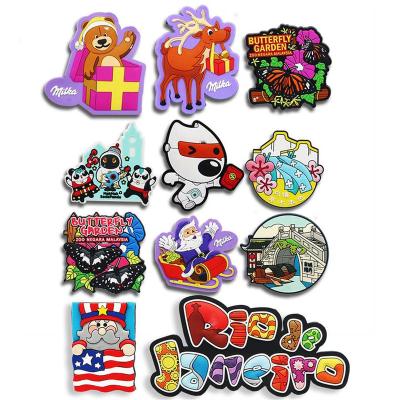 China China Design Custom Factory Free Custom Animal 3d Logo OEM Soft Rubber Pvc Fridge Magnet for sale