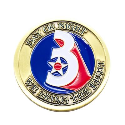 China Europe Custom Design Military Challenge Coin for sale