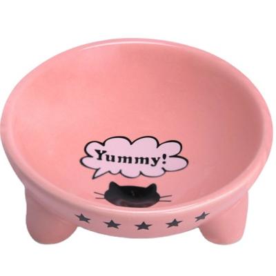 China Wholesale Automatic Pet Cat Bowl Pet Water Bowl Ceramic Cat Bowl for sale