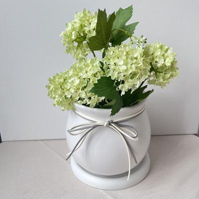 China Small CLASSIC Ceramic Cup Shaped Ceramic Flowerpot Trade Assurance Wholesales Flowerpot for sale