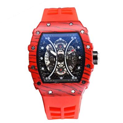 China Auto Date Factory sells high-quality products directly Men Watches Luxury 2022 New Fashion Wood Grain Watch Colorful Watch Rm for sale