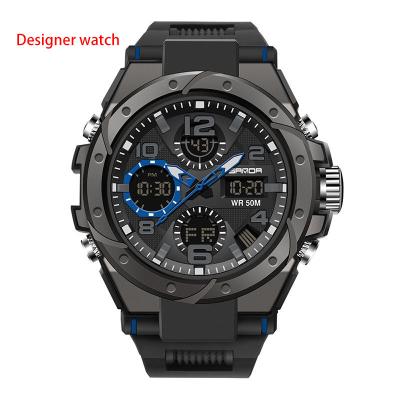 China Chronograph Customizable Led Sports Electronic Designer Watch Mens Luxury Waterproof Clock Digital Watch For Men for sale