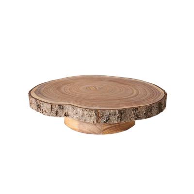 China Home\office\hotel\restaurant\car light weight multi functional smooth natural paulownia wood low tray with legs for sale