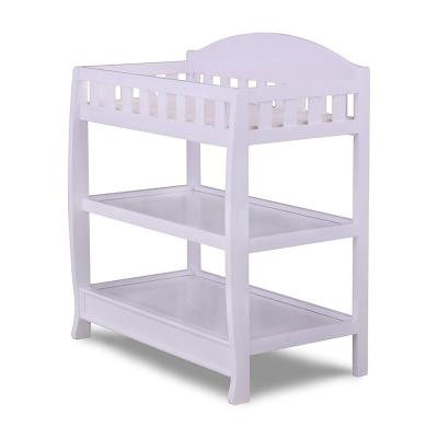 China Eco - Friendly Baby Infant Storage Changing Table , Infant Changing Table With Pad for sale