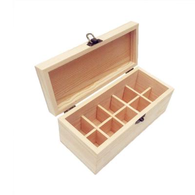 China China Easy To Carry Protect From Damage Caused By Sunlight Wooden Essential Oil Boxes for sale