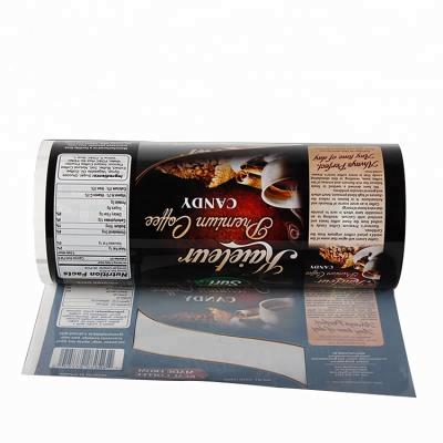 China Custom Printing Moisture Proof Plastic Wrapping Roll Film For Coffee Powder Packaging for sale