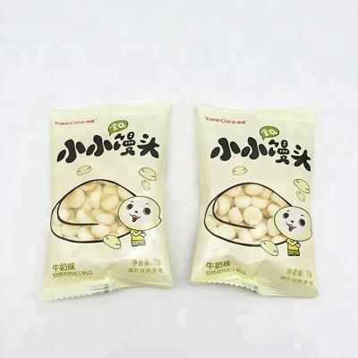 China Custom Printed Plastic Cookies Moisture Proof Bag Snacks Packaging Back Sealing Bags for sale