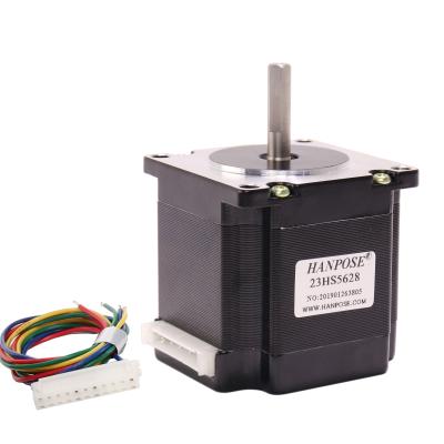 China nema 57 stepper motor sewing machine motor 23HS5628 nema23 high torque 2.8A 126N.CM 56mm for cnc milling machine step motor 12v 57*57*56mm for sale