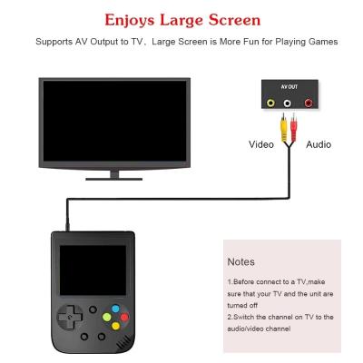 China New Style Portable Handheld TV Game Consoles Fashion 500 In 1 Pocket Game Console For Kids Gift for sale