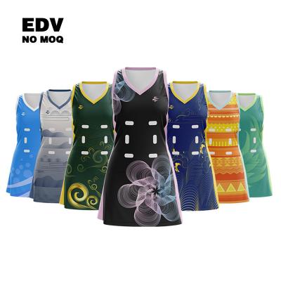 China Top Netball Dress Sublimation Sourcing Service Netball Dress Uniforms OEM for sale