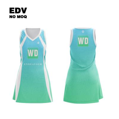 China Original Design Logo Netball Dress Popular Girl Netball Dress OEM for sale