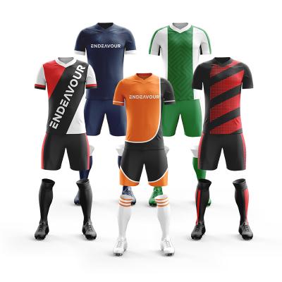 China Squares New Design Sports Soccer Wear Retro Soccer Jersey Customized for sale