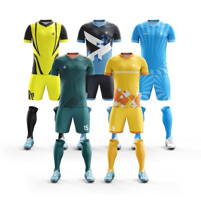 China Shirts & Tops New Season Custom Football Wear Sublimation Uniform Soccer Jersey for sale