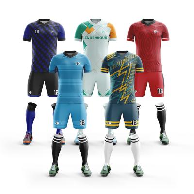 China Shirts & Tops Free Shipping Clothes Football Soccer Wear Jersey Set Soccer Uniform for sale