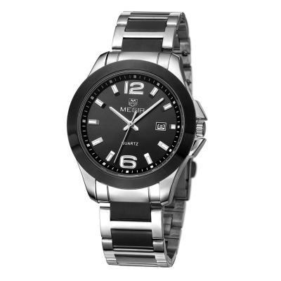 China Megir 5006 Automatic Date Style Watch Business Stainless Steel Band Women Concise Minimalist Watches for sale