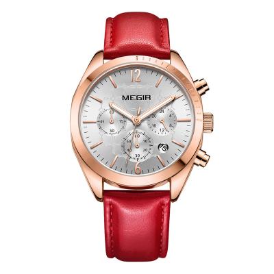 China 2019 New Design Product Fashion Chronograph Girls Watch Lady Quartz Wrist Watch Women for sale