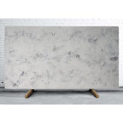 China Large Modern Luxury High Quality Artificial Quartz Calacatta Smart Stone Slab White For Countertop Office for sale