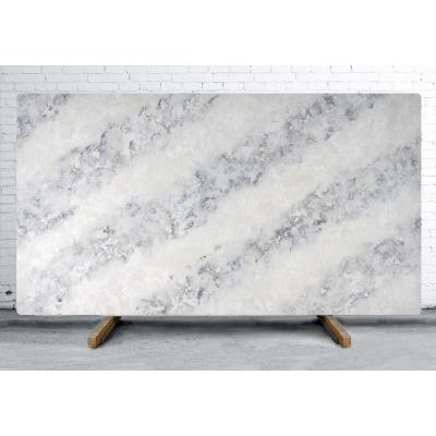 China Modern Price Artificial Quartz Stone Slabs Stone Quartz Calacatta Kitchen Countertops for sale